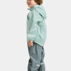 Didriksons Kids' Slaskeman Set 4 Ocean Mint