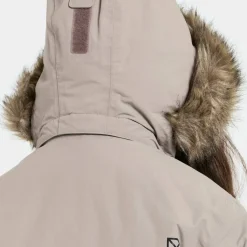 Didriksons Kids' Sylvin Parka Ash Brown
