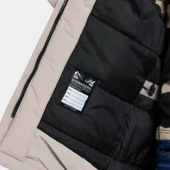 Didriksons Kids' Sylvin Parka Ash Brown