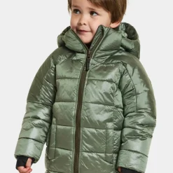 Didriksons Kids' Tajgan Parka Deep Green