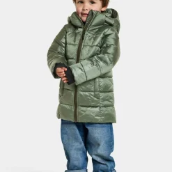Didriksons Kids' Tajgan Parka Deep Green