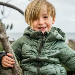 Didriksons Kids' Tajgan Parka Deep Green