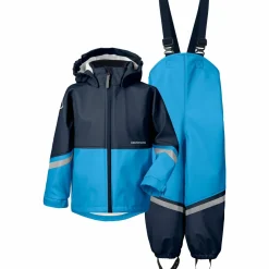 Didriksons Kids' Waterman C Set Sharp Blue