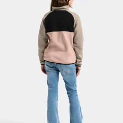 Didriksons Kids' Yokto Half Button 2 Vintage Pink