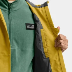 Didriksons Men's Dario Jacket 2 Yellow Pollen