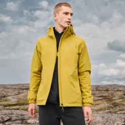 Didriksons Men's Dario Jacket 2 Yellow Pollen