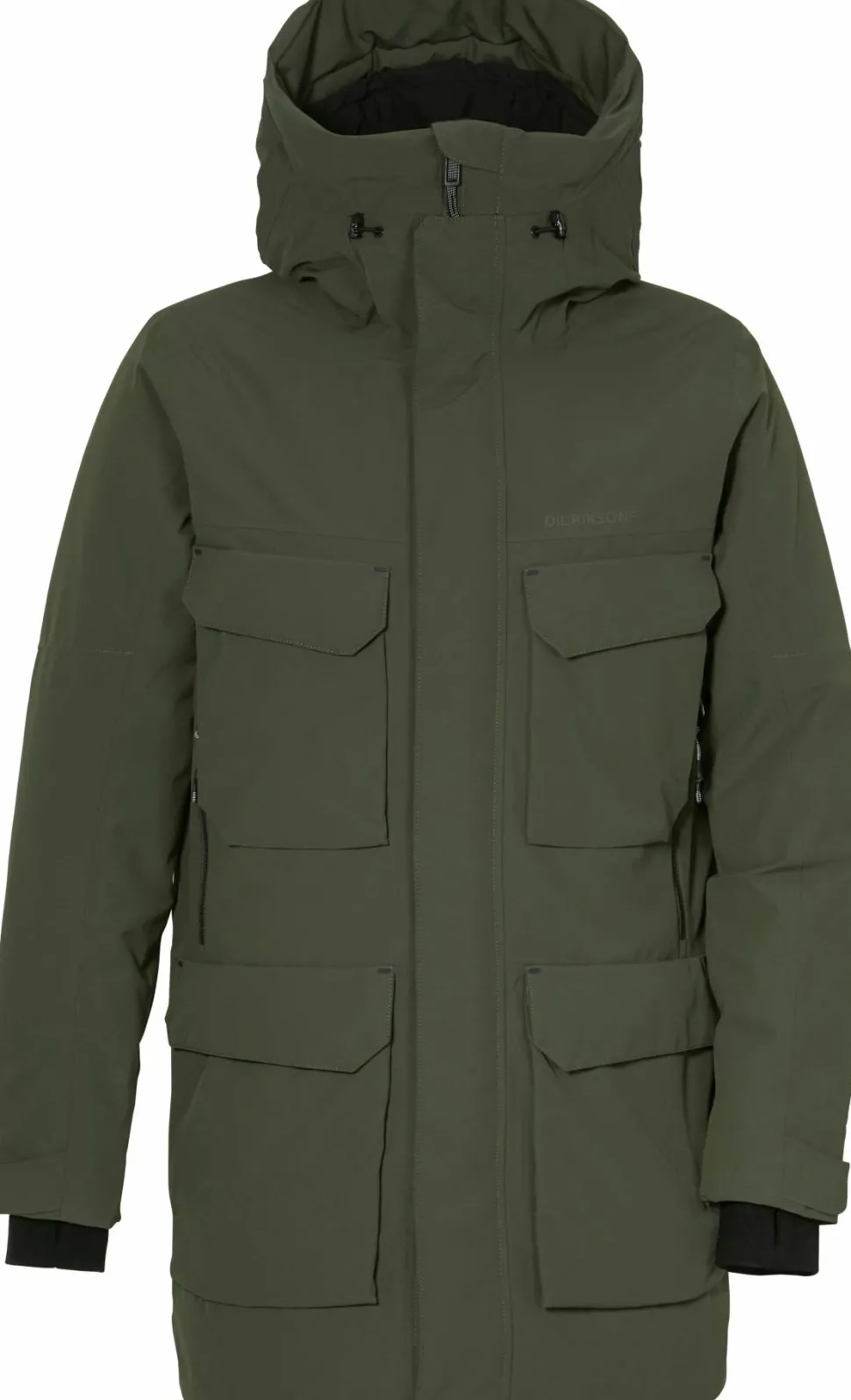 Didriksons Men's Drew Parka 8 Deep Green