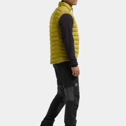 Didriksons Men's Marino Vest Yellow Pollen
