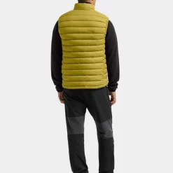 Didriksons Men's Marino Vest Yellow Pollen