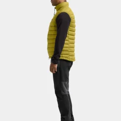Didriksons Men's Marino Vest Yellow Pollen