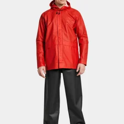 Didriksons Unisex Avon Jacket 2 Lava Red