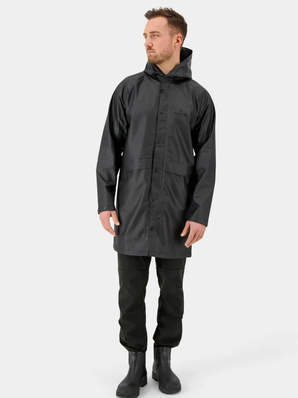 Didriksons Unisex Avon Parka Galon Black