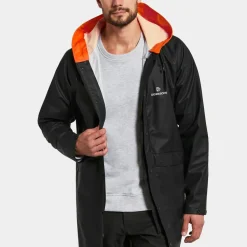 Didriksons Unisex Avon Parka Galon Black/Flame