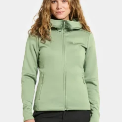 Didriksons Women's Anneli Full Zip 3 Light Moss