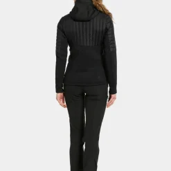 Didriksons Women's Annema Full Zip 6 Black