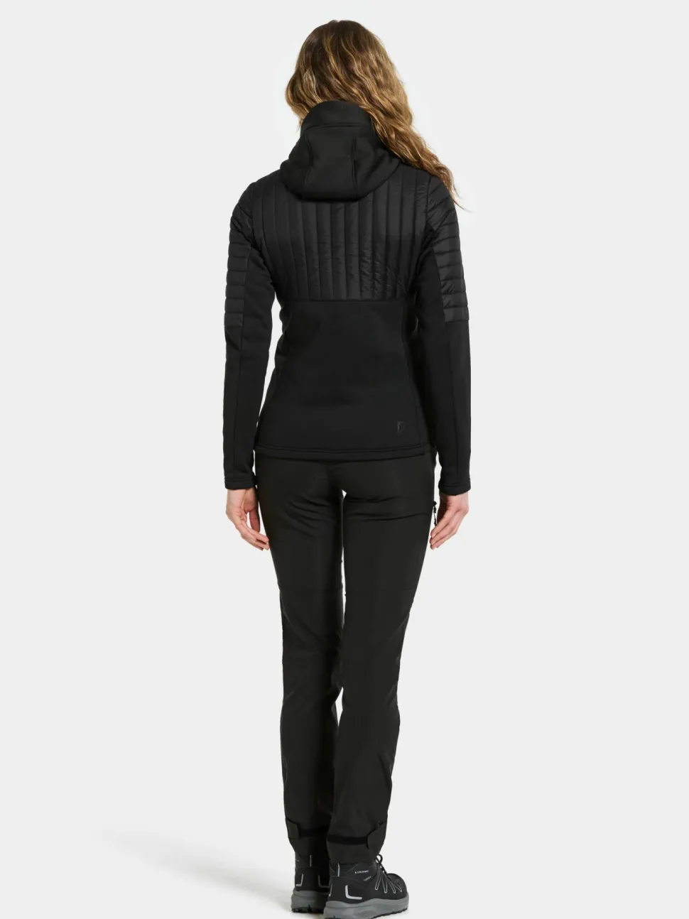 Didriksons Women's Annema Full Zip 6 Black