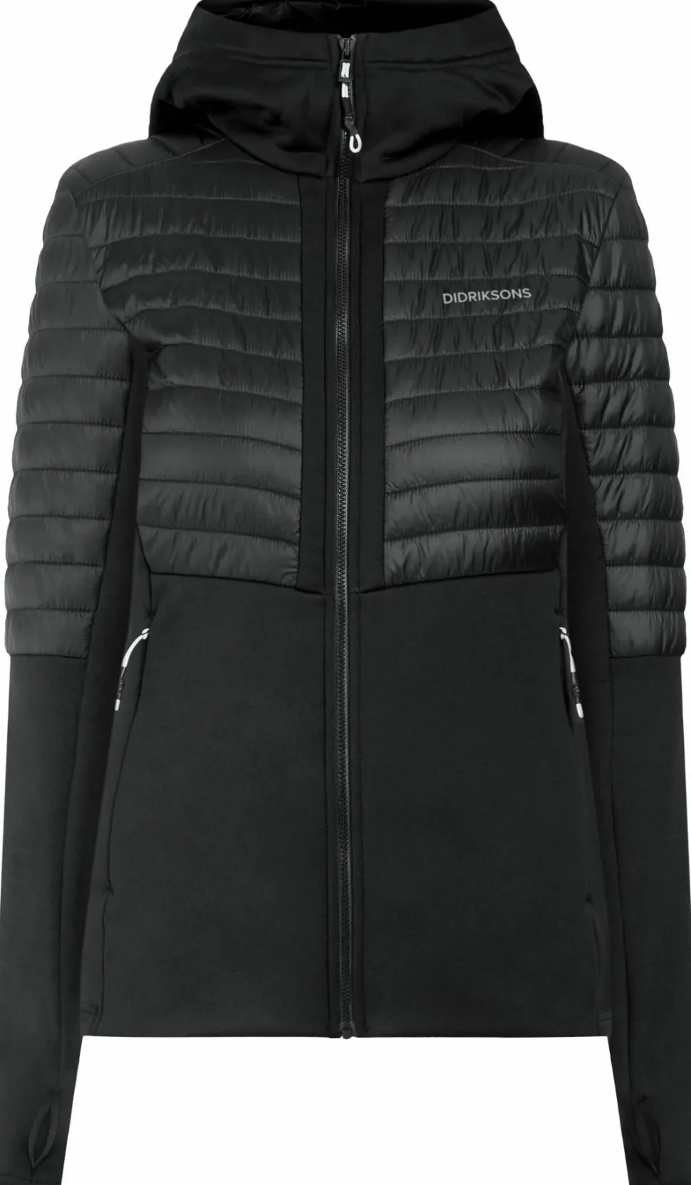 Didriksons Women's Annema Full Zip 6 Black