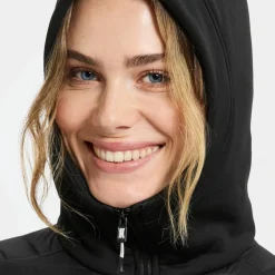 Didriksons Women's Annema Full Zip 6 Black