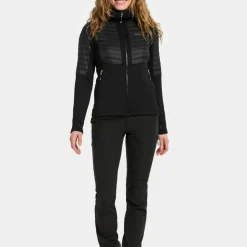 Didriksons Women's Annema Full Zip 6 Black