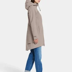 Didriksons Women's Bea Parka 6 Ash Brown