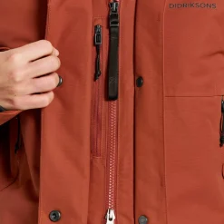 Didriksons Women's Frida Parka 7 Rust