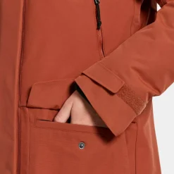 Didriksons Women's Frida Parka 7 Rust