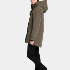 Didriksons Women's Frida Parka 7 Mocha Brown