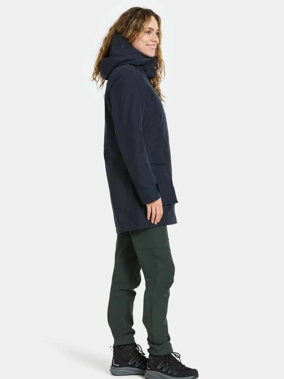 Didriksons Women's Harriet Parka Dark Night Blue