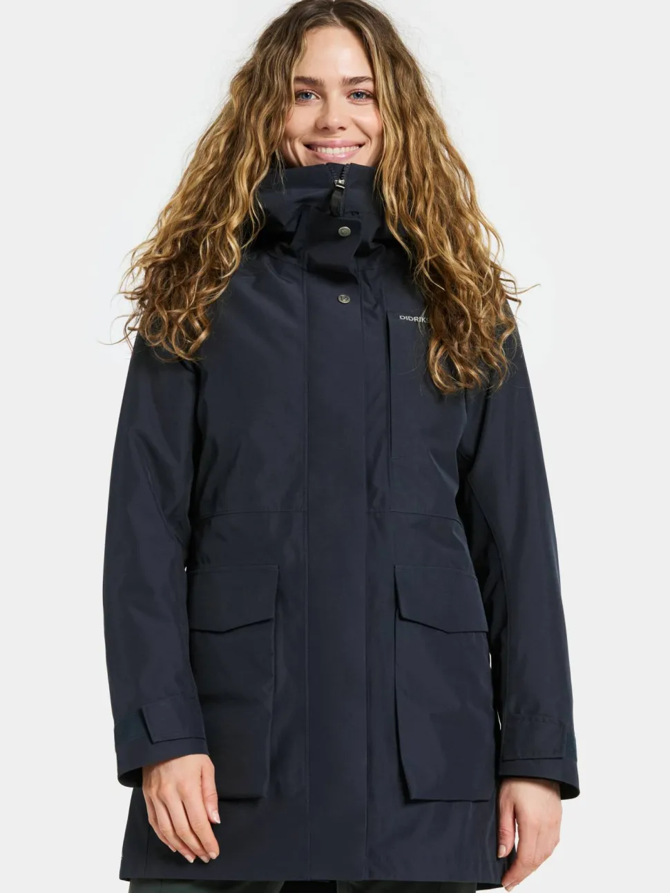 Didriksons Women's Harriet Parka Dark Night Blue