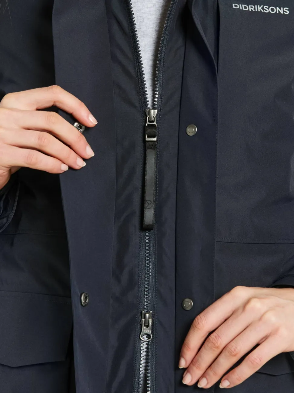 Didriksons Women's Harriet Parka Dark Night Blue