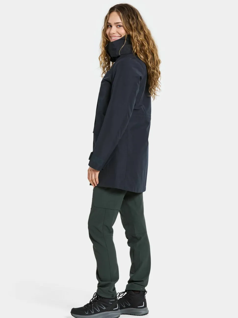 Didriksons Women's Harriet Parka Dark Night Blue