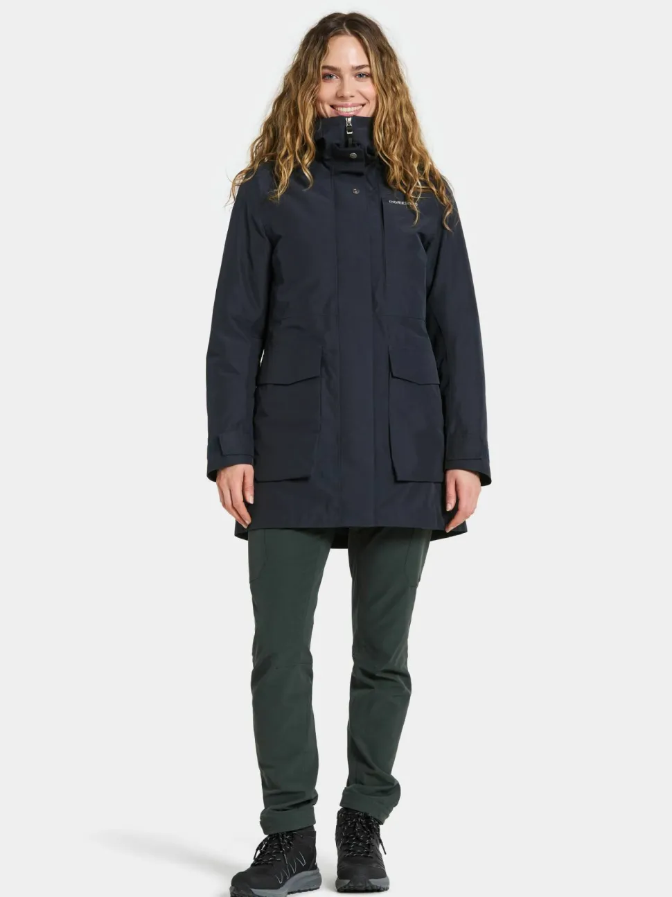 Didriksons Women's Harriet Parka Dark Night Blue