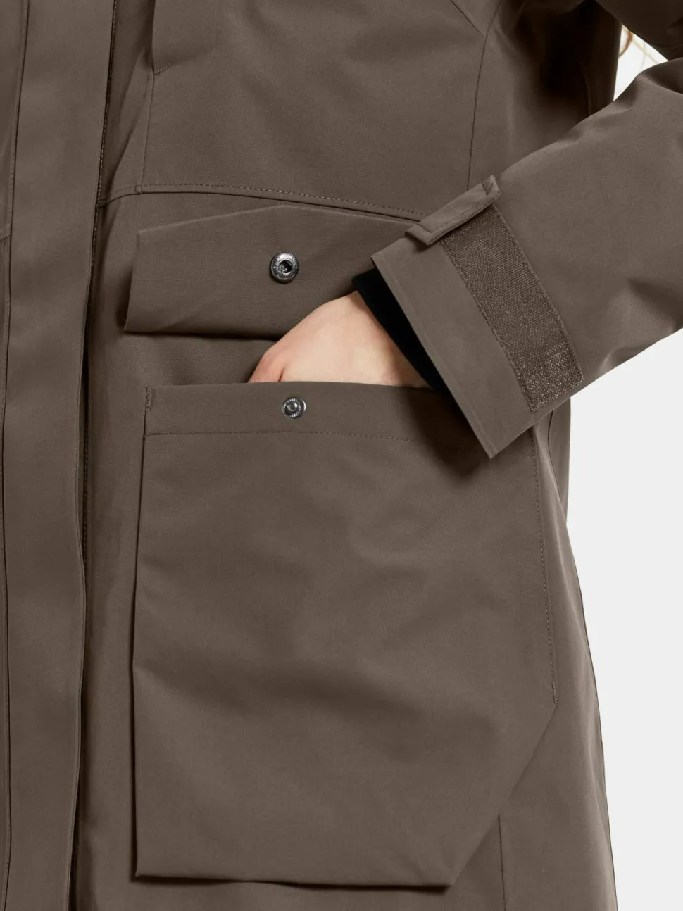 Didriksons Women's Harriet Parka Mocha Brown