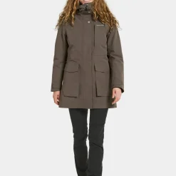 Didriksons Women's Harriet Parka Mocha Brown