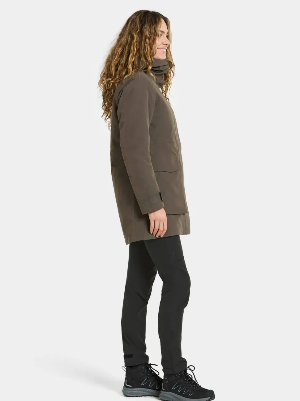 Didriksons Women's Harriet Parka Mocha Brown