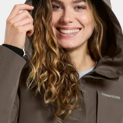 Didriksons Women's Harriet Parka Mocha Brown