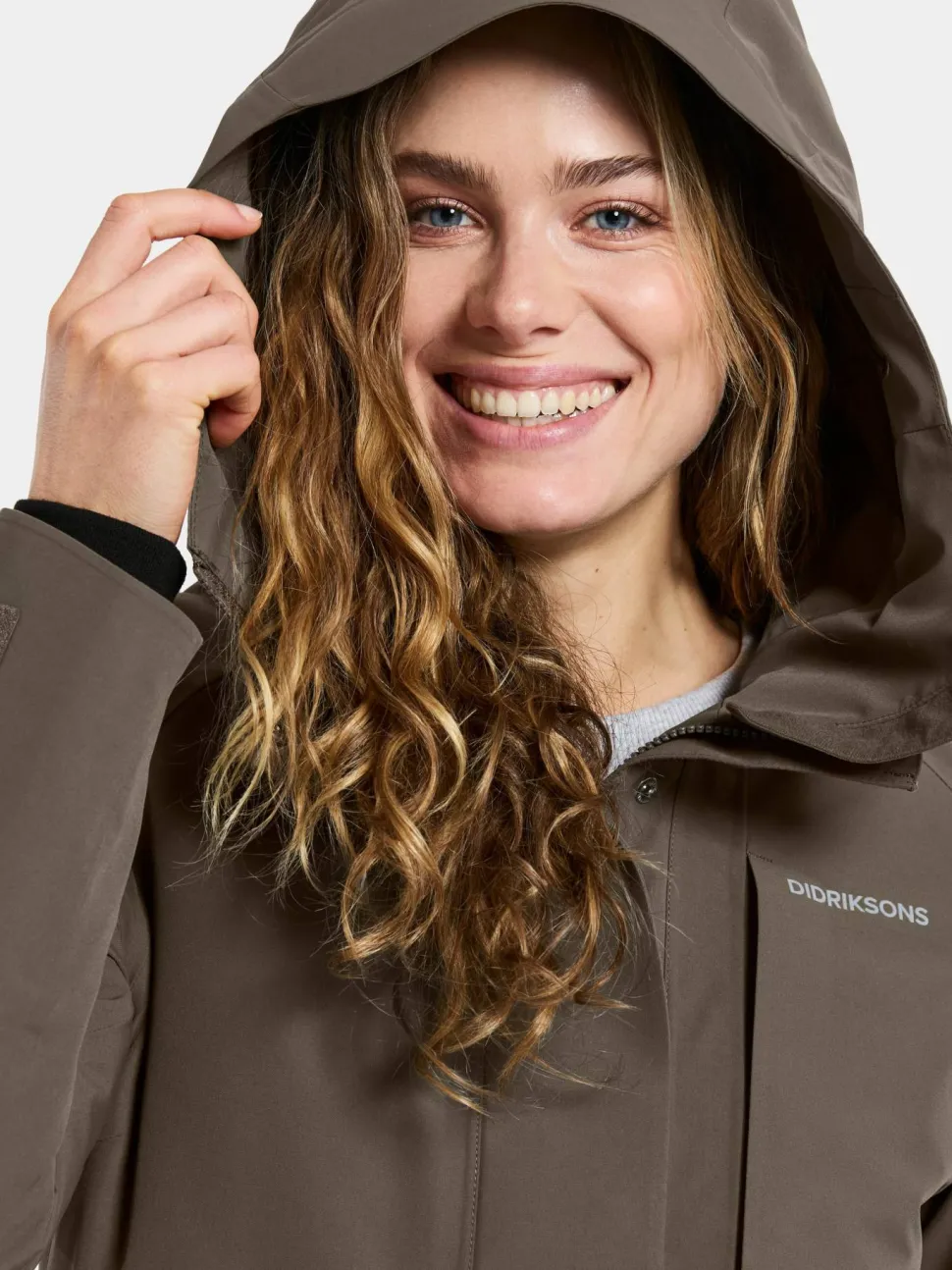 Didriksons Women's Harriet Parka Mocha Brown