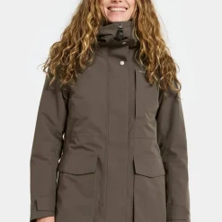 Didriksons Women's Harriet Parka Mocha Brown