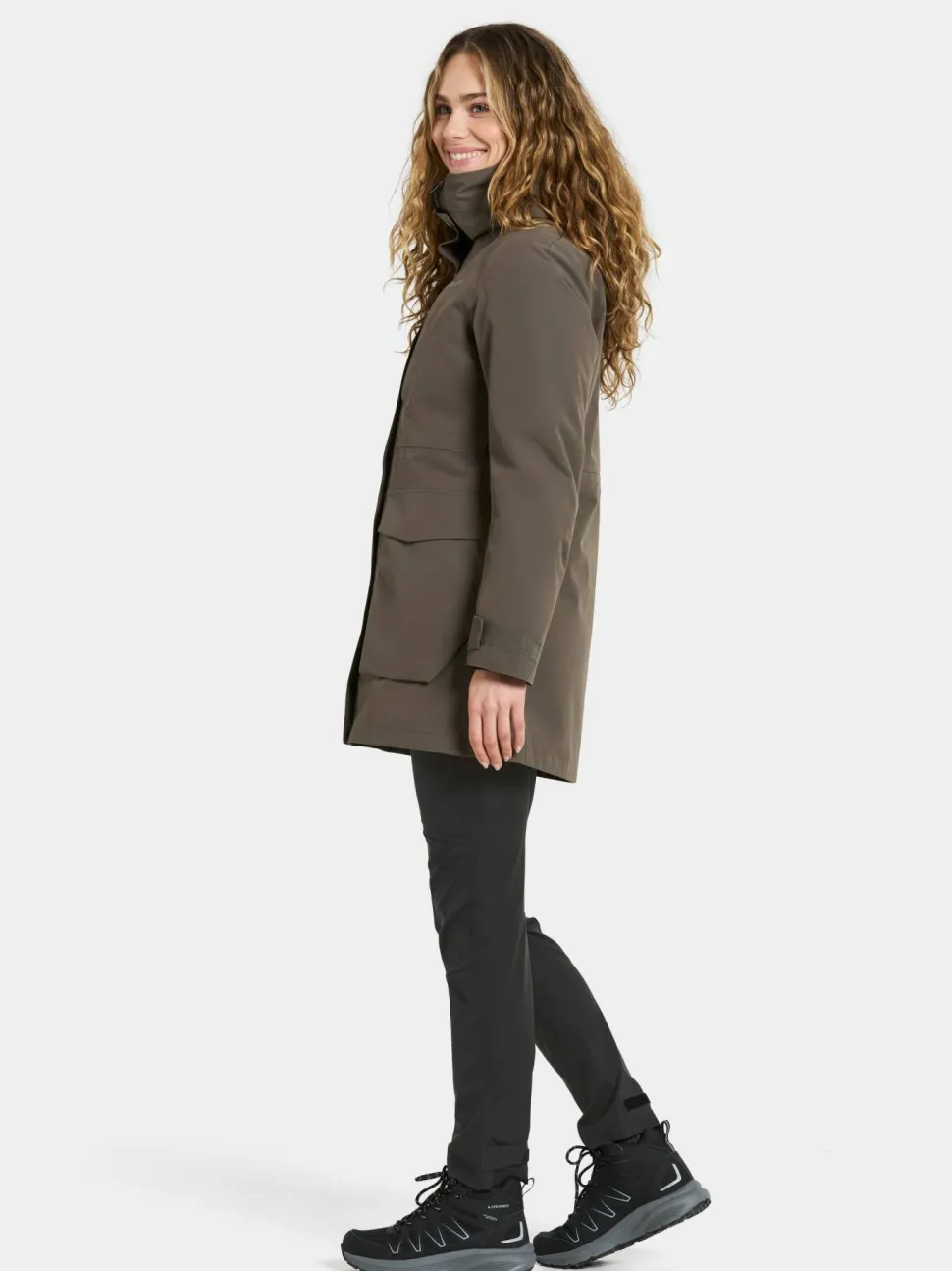 Didriksons Women's Harriet Parka Mocha Brown