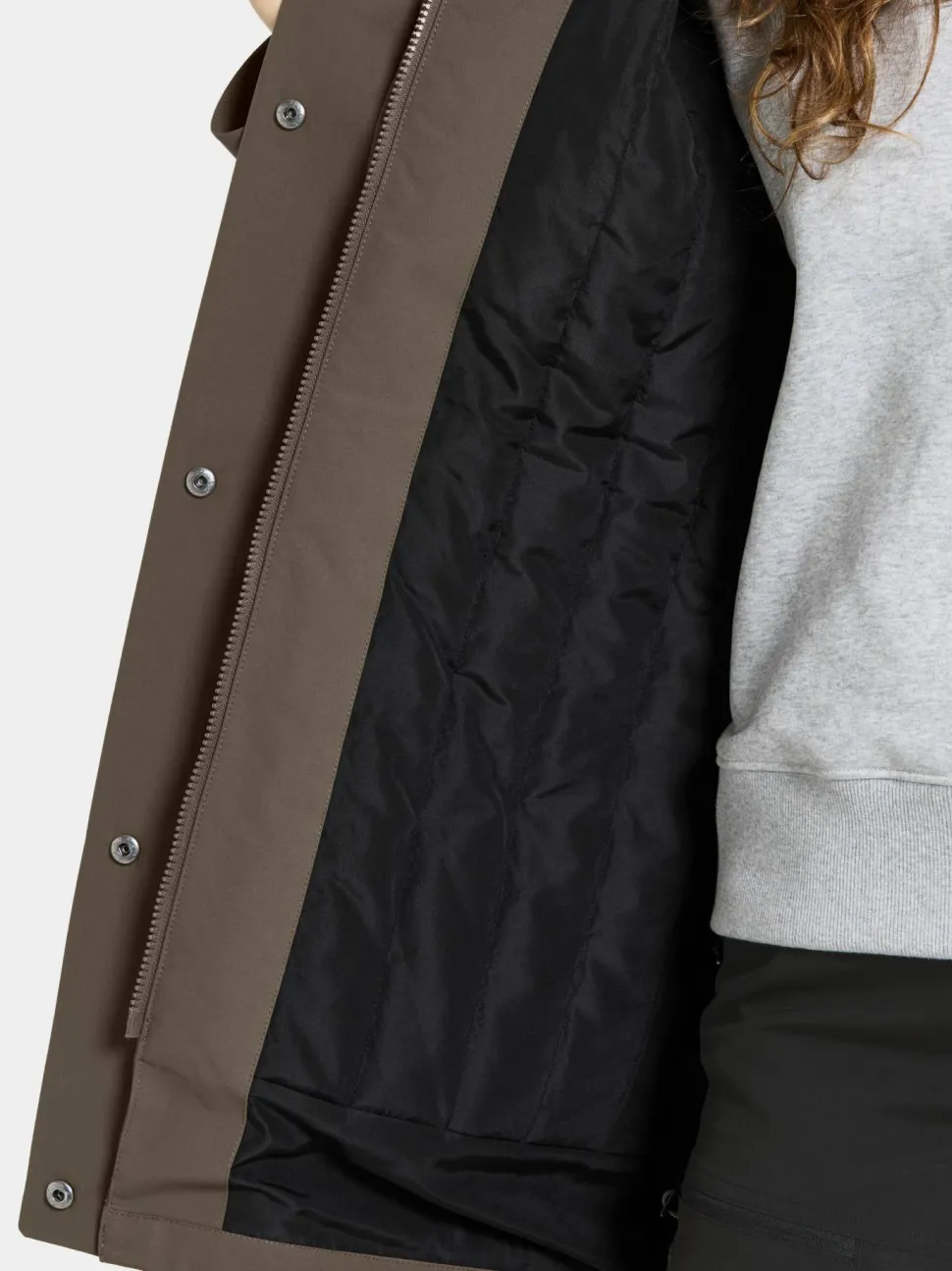 Didriksons Women's Harriet Parka Mocha Brown