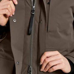 Didriksons Women's Harriet Parka Mocha Brown