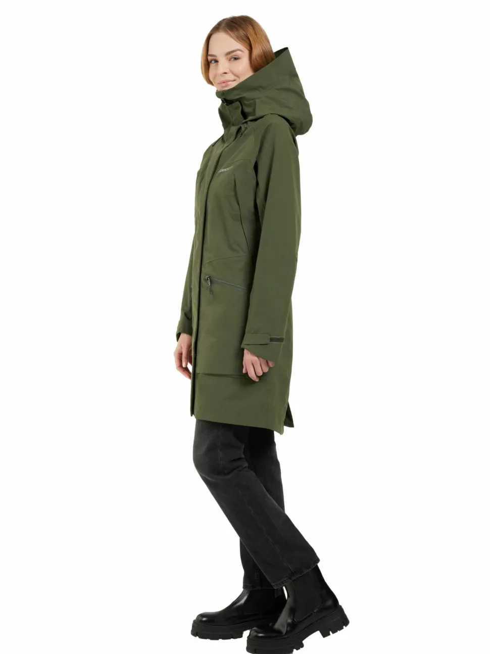 Didriksons Women's Ilma Parka 8 Deep Green