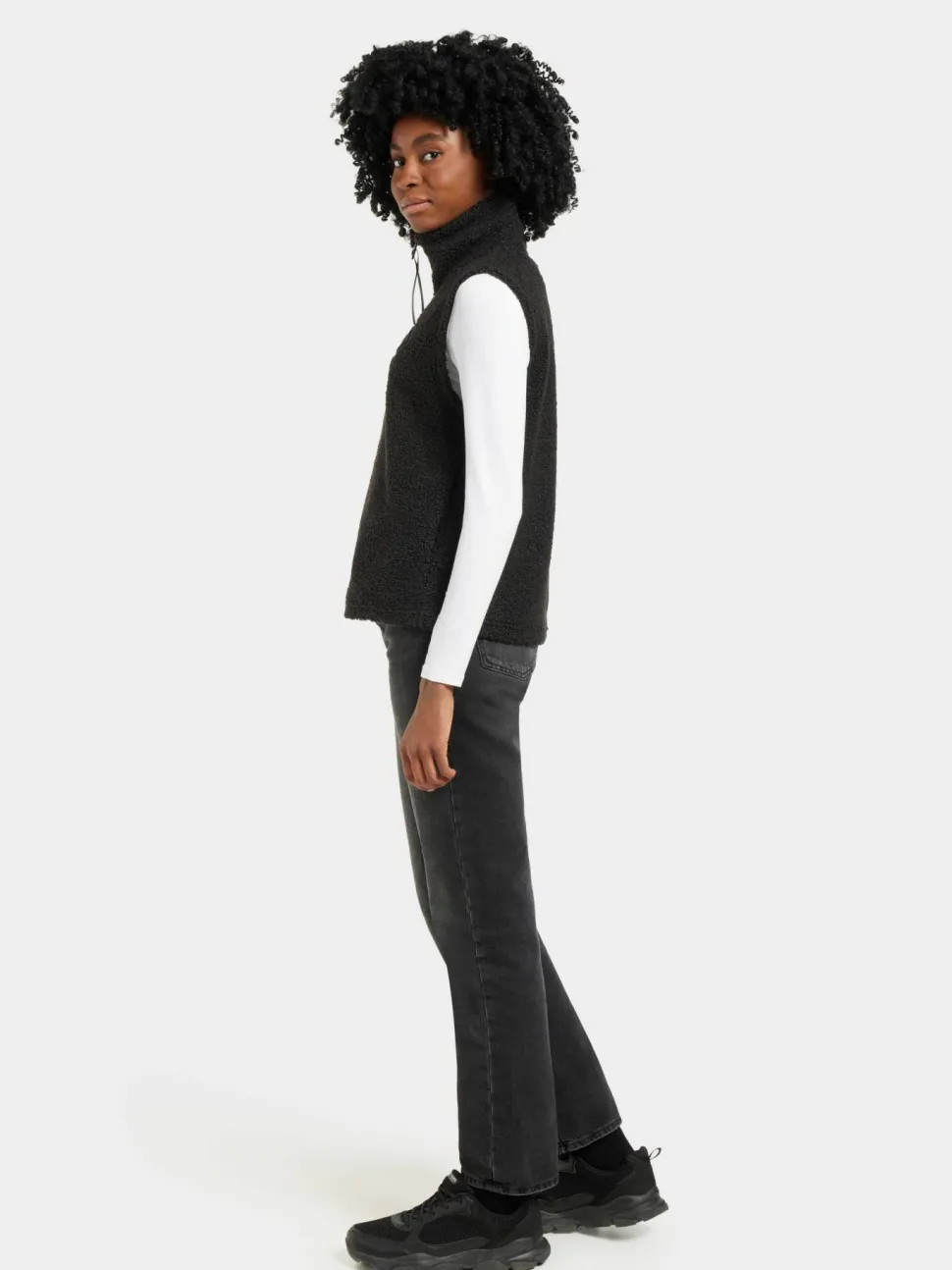 Didriksons Women's Kiana Vest Black