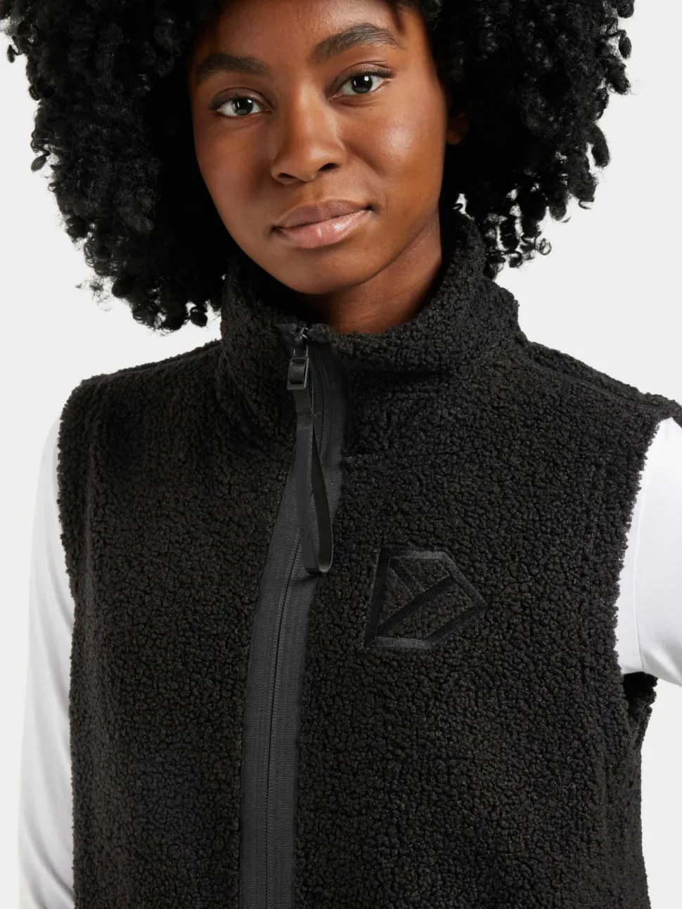 Didriksons Women's Kiana Vest Black