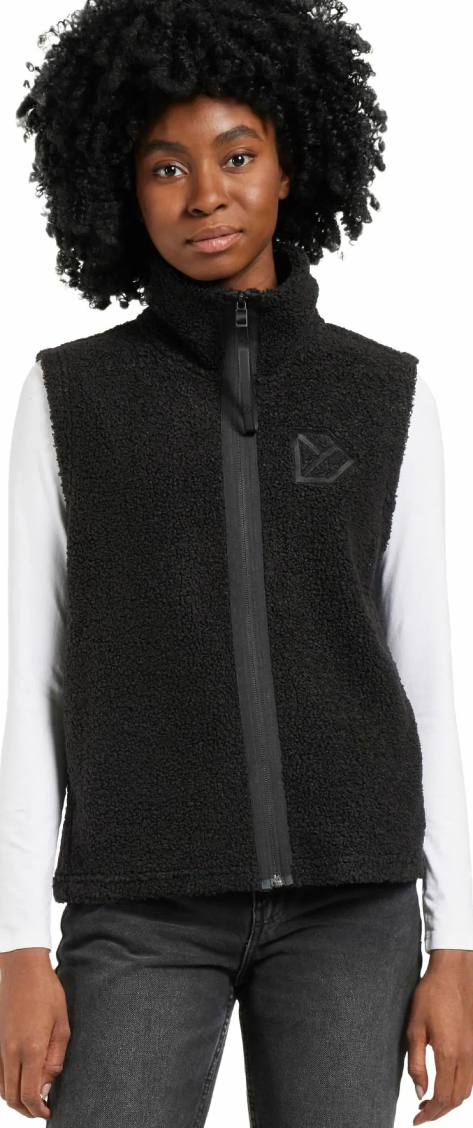 Didriksons Women's Kiana Vest Black