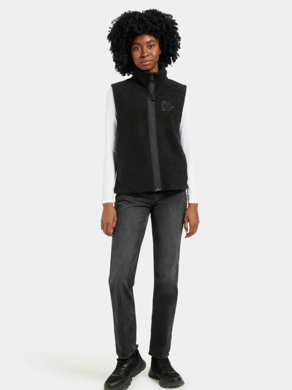 Didriksons Women's Kiana Vest Black