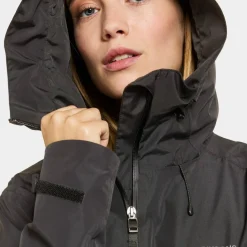 Didriksons Women's Nadja Parka Long 4 Black