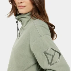 Didriksons Women's Ronja Full Zip Wilted Leaf