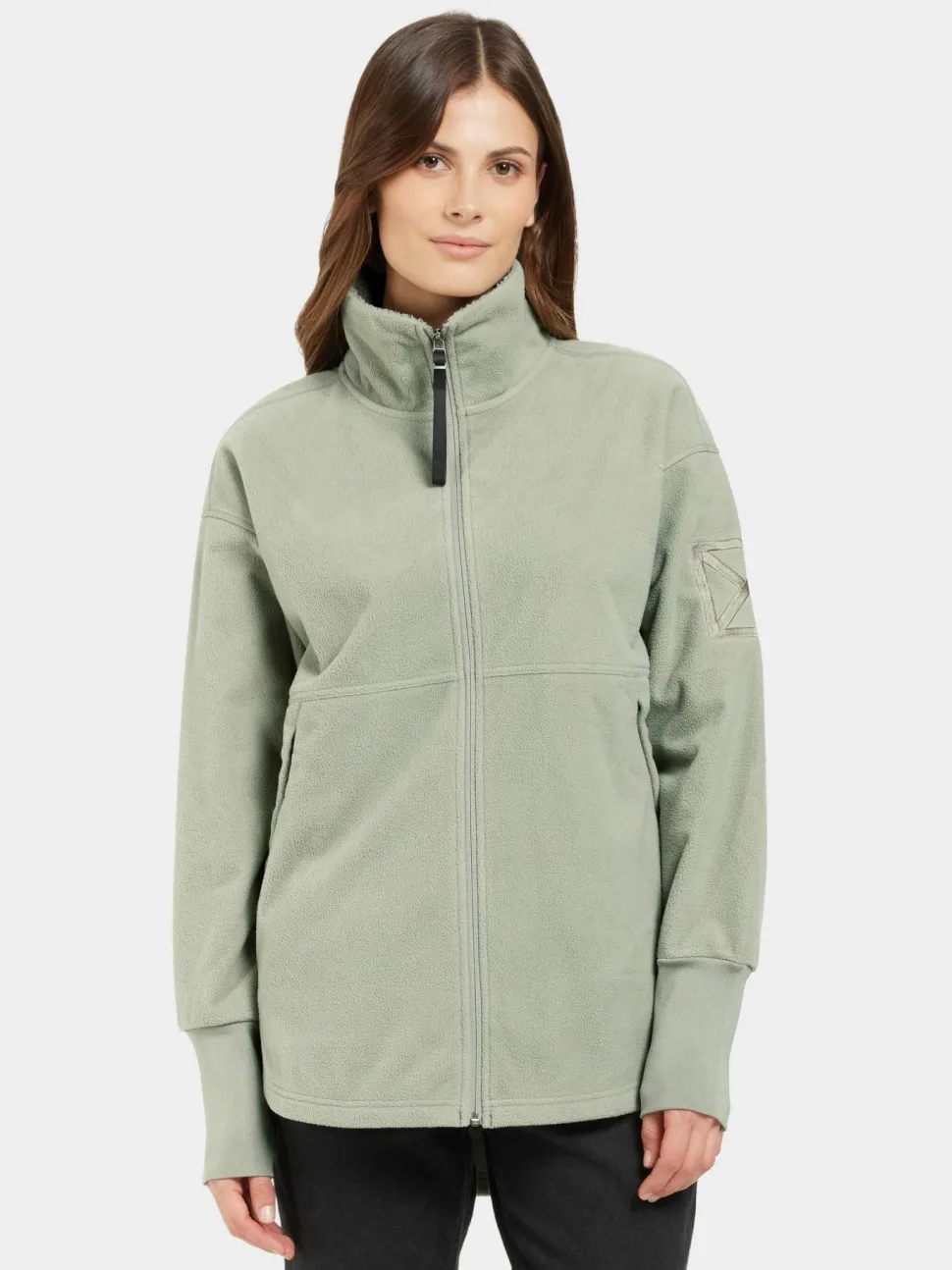 Didriksons Women's Ronja Full Zip Wilted Leaf