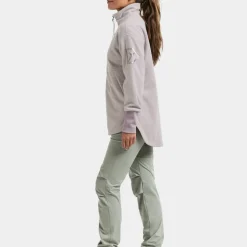 Didriksons Women's Ronja Full Zip Sunrise Mist